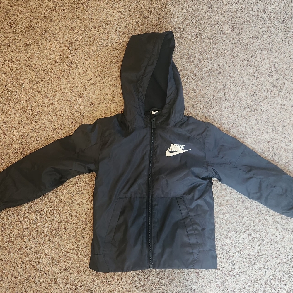 Nike Kids Black Raincoat